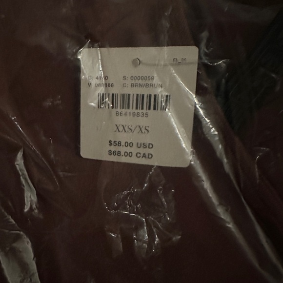 NWT one shoulder bodysuit anthro - Picture 6 of 6